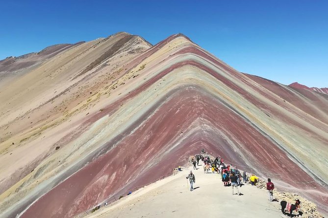 Cusco Small-Group Full-Day Rainbow Mountain Trekking Tour - Trailhead and Summit