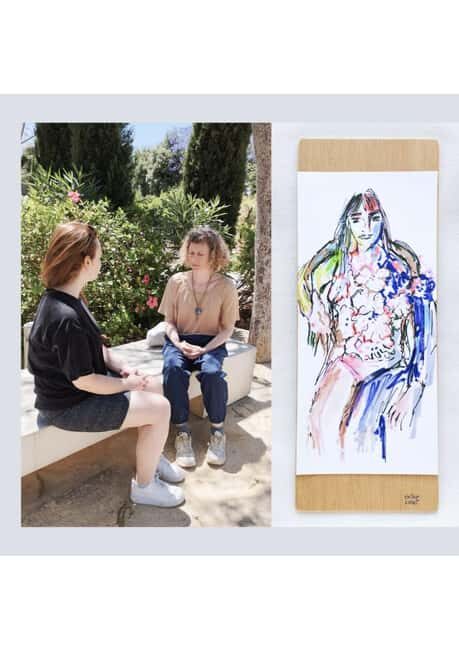 Custom artwork and message inspired by your connection to nature - in Valencia - What to Expect from This Valencia Experience