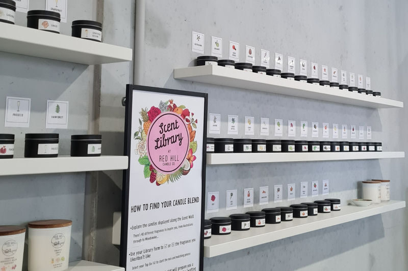 Custom Candle Making Experience in Mornington Peninsula - The Scent Wall Is the Main Event