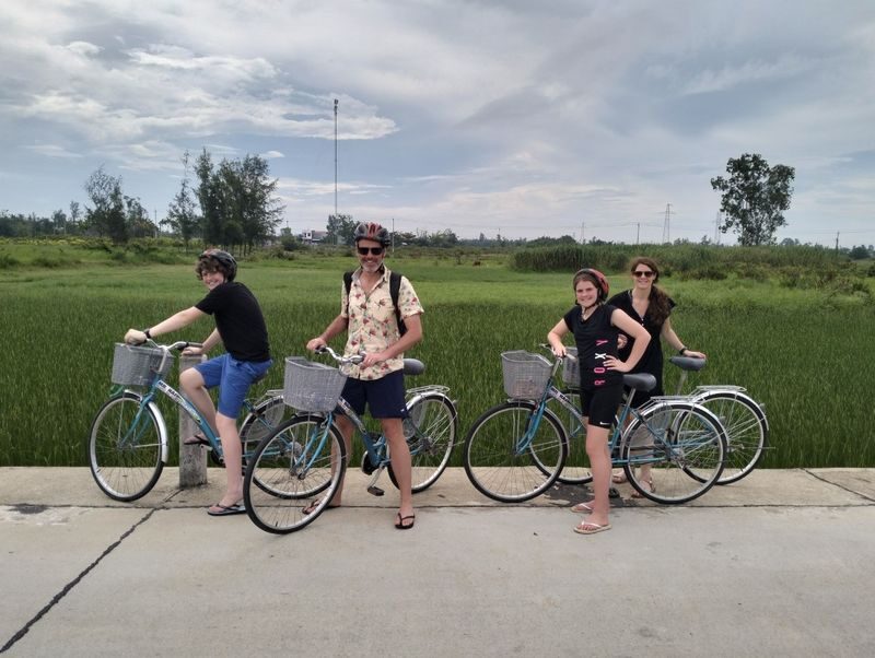 Cycling and Sunset River Cruise Experience in Hoi An - Timing, pickup and practical details