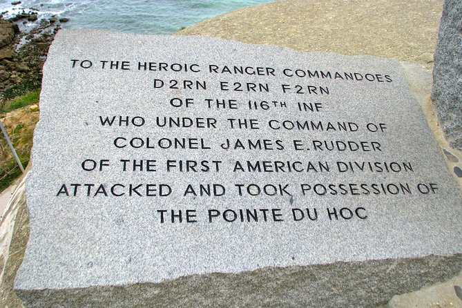 D-Day Omaha Beach Area Morning or Afternoon Group Tour From Bayeux - Cancellation Policy