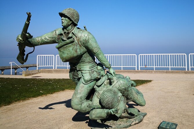 D-Day Omaha Beach Sector - Small Group From Caen Aboard a Van - Directions