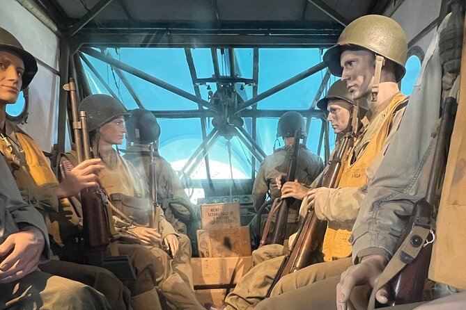 D-Day Sainte Mère Eglise - Small Group From Caen Aboard a Van - Return Journey to Caen