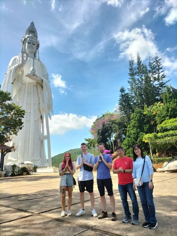 Da Lat Cultural Day Tour with Elephant Waterfall - Silk making, from worm to cloth