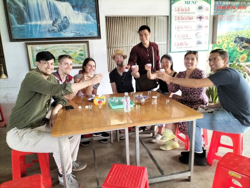 Da Lat Cultural Day Tour with Elephant Waterfall - Linh An Pagoda and the Elephant Waterfall view
