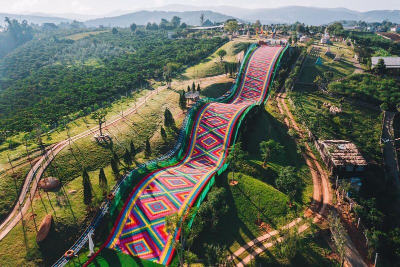 Da Lat Day Tour: Discovering New Tourist Attractions - Mongo Land, GOD Valley and Lumiere: check the route first