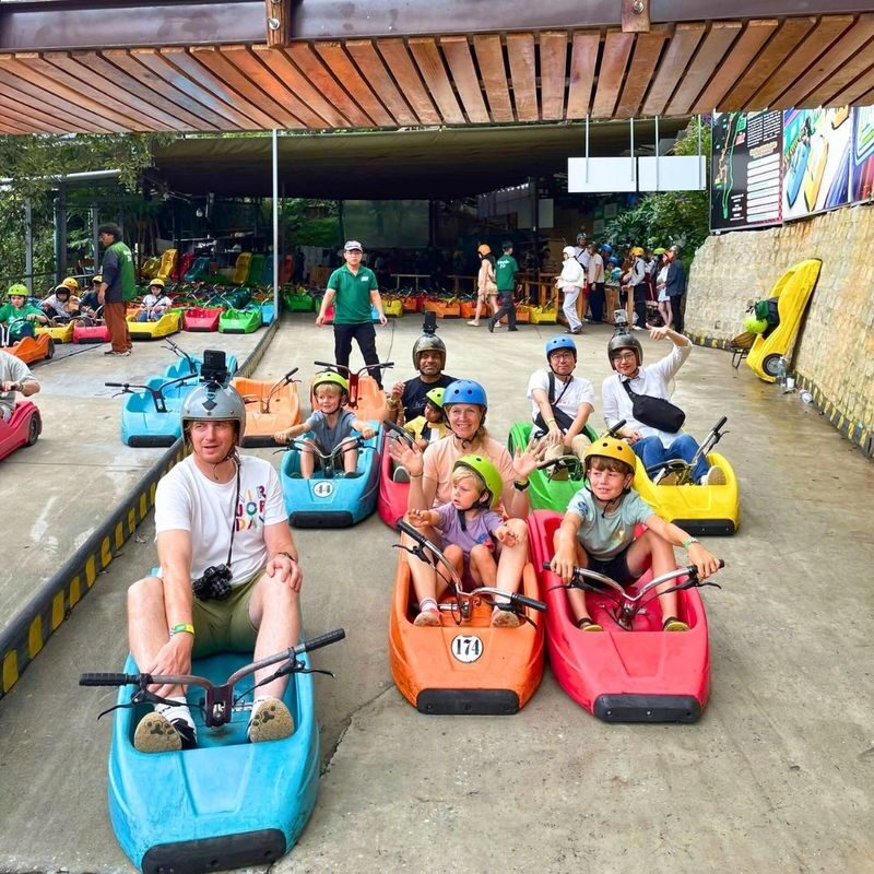 Da Lat Day Tour To: Go Kart, Mongo Land & Flower Highland - Mongo Land: slides, drifting and animals
