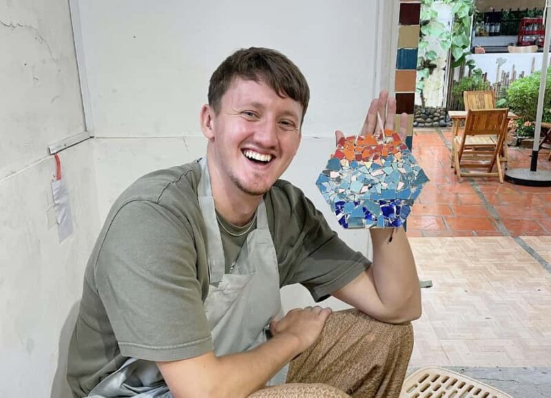 Da Lat: Mosaic Workshop with Local Artist - The Creative Process