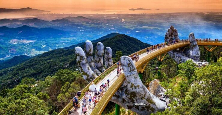 Da Nang: Ba Na Hills and Golden Bridge Cable Car Ticket - Experience at Ba Na Hills