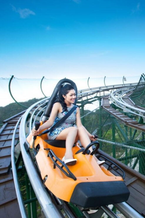 Da Nang: Ba Na Hills Entry With Cable Car and Lunch Option - Cable Car Experience
