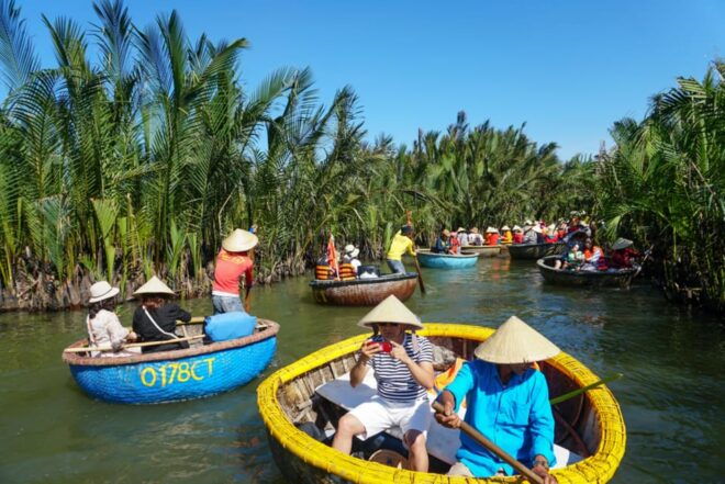 DA NANG: COCONUT JUNGLE-HOI AN TOUR - RELEASE FLOWER LANTERN - Exploring Hoi An Ancient Town
