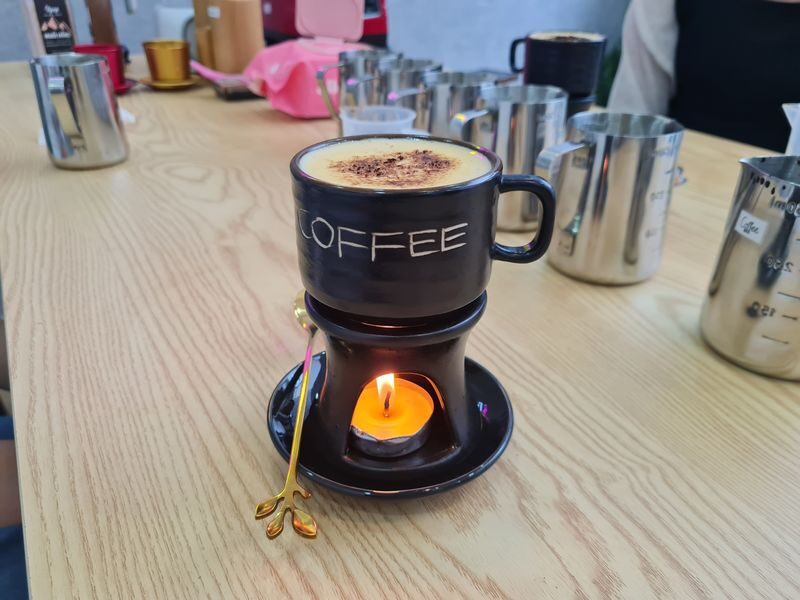 Da Nang Coffee Making Workshop - Tasting the results, and pacing the caffeine