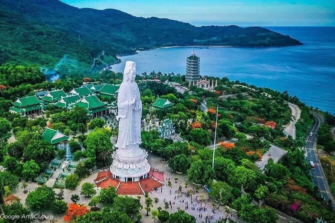 Da Nang Explore: Lady Buddha, Monkey Mountain & Am Phu Cave Tour - Lady Buddha Statue Visit