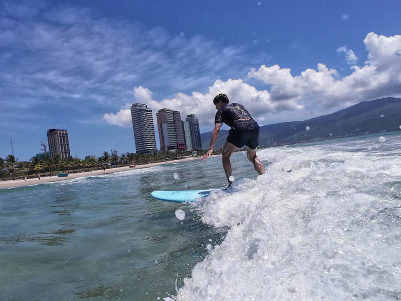 Da Nang Group Surf Lesson (Beginner) by Shaka VN - What the US$34.15 starting price covers