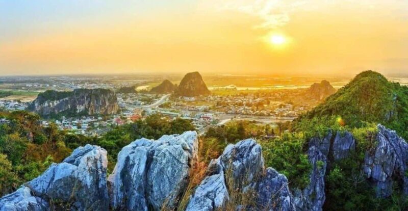 Da Nang: Lady Buddha - Marble Mountain - Am Phu Cave Tour - Panoramic Views from Monkey Mountain and Linh Ung Pagoda