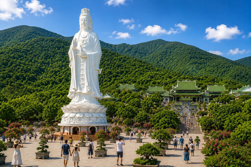 Da Nang Marble Mountains & Linh Ung Pagoda Half-Day Tour - Two Da Nang sights, one half-day