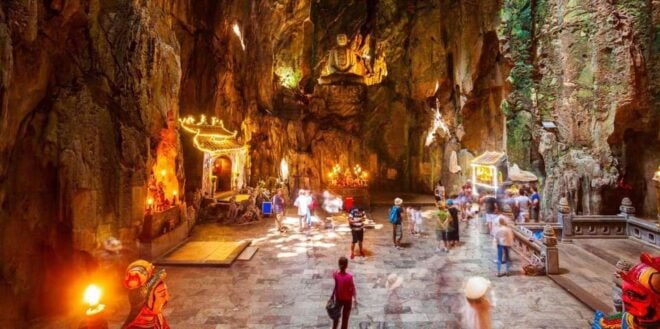 Da Nang: Marble Mountains, Linh Ung Pagoda & Hoi An Tour - Exploring the Marble Mountains