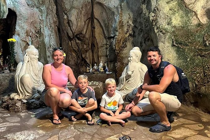 DA NANG NIGHTLIFE Tour With MARBLE MOUNTAIN & LADY BUDDHA STATUE, DRAGON BRIDGE - Tour Highlights