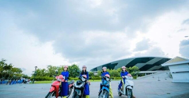 Da Nang: Private City Tour With Ao Dai Rider by Scooter - Local Cultural Experience