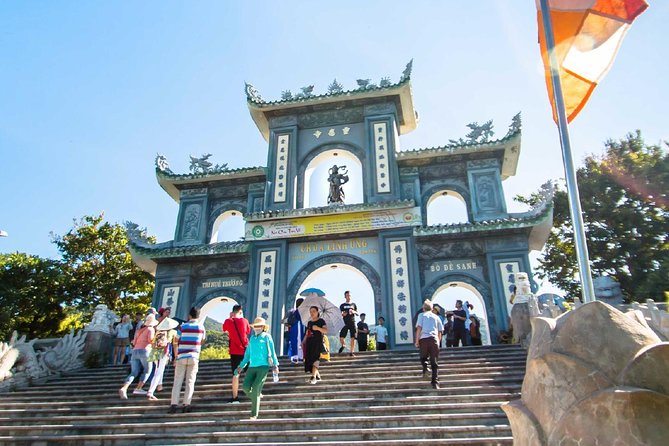 Da Nang Small Group City Tour: Marble Mountain & Lady Buddha From Hoi an - Lady Buddha Visit