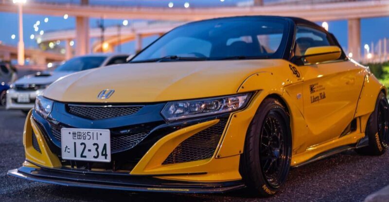 Daikoku Parking : going by this mini JDM - one customer only - The Itinerary Breakdown