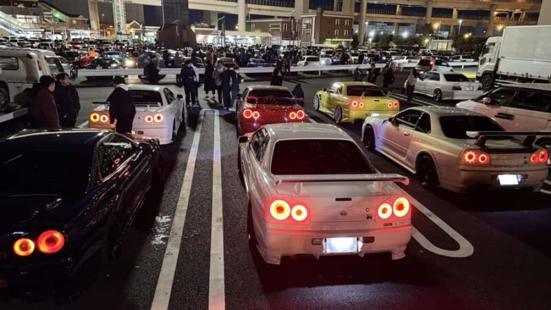 Daikoku & Tokyo Private JDM Night Tour in 700HP R34 GT-R - What You Can Expect from This Tokyo Car Tour