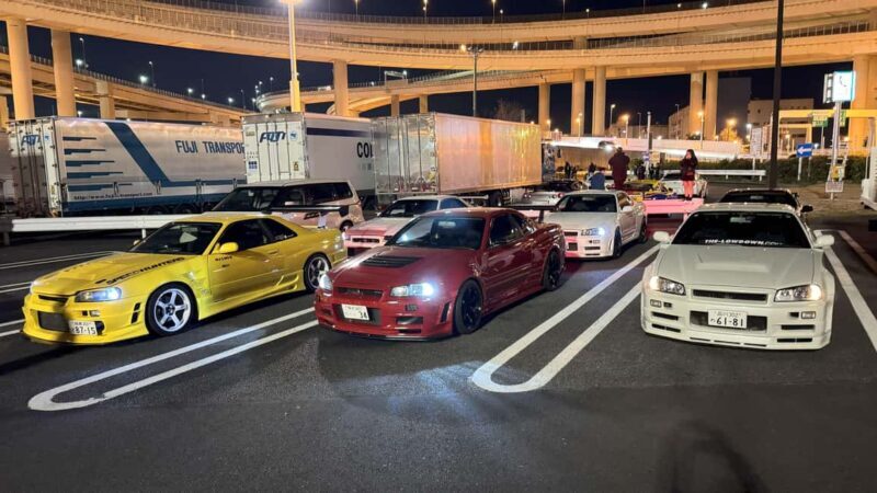Daikoku & Tokyo Private JDM Tour by Tuned R34 , R35 GT-R - Starting Point: Your Hotel or Preferred Location