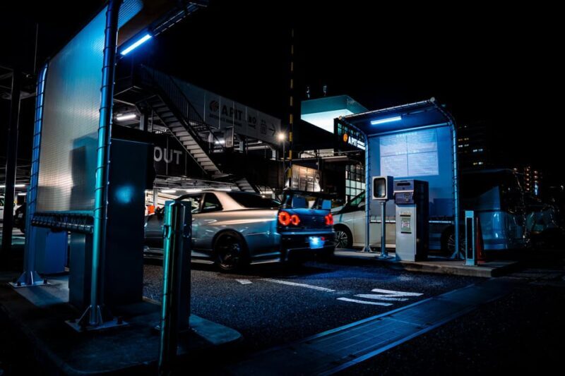 Daikoku & Tokyo Private JDM Tour by Tuned R34 , R35 GT-R - The Car Scene & Culture