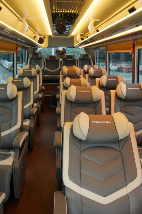 Daily Transfer Ninh Binh - Halong - Hanoi in Limousine Bus - Limousine Bus Features