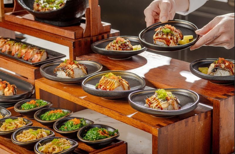 Dalangtaosha Spa Center | Zhujiang New Town Branch - Buffet windows, seafood, and a 90-minute dinner