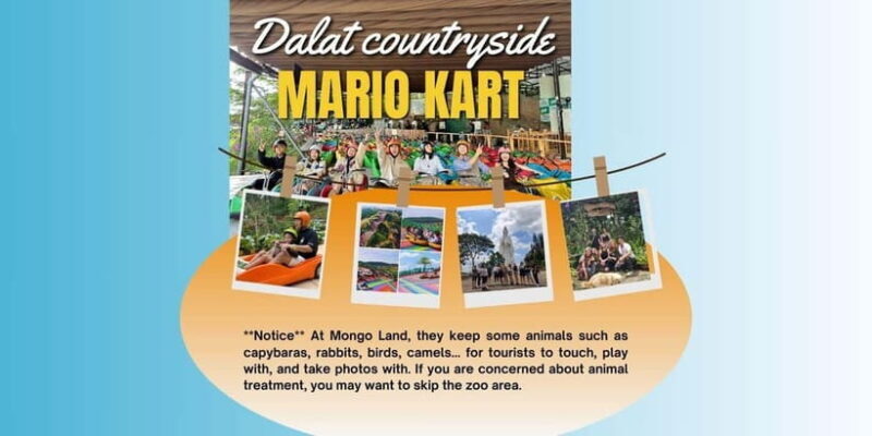 Dalat Mario Kart - Mongo Land - Countryside Small Group Tour - Good To Know