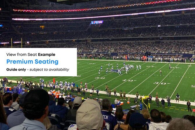 Dallas Cowboys Football Game Ticket at AT&T Stadium - Good To Know