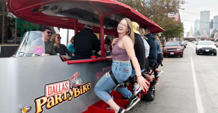 Dallas Party Bike Private Group Rental in Deep Ellum - Activity Details