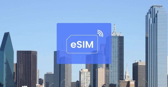 Dallas: Us/ North Americas Esim Roaming Mobile Data Plan - Data Usage and Balance Checking