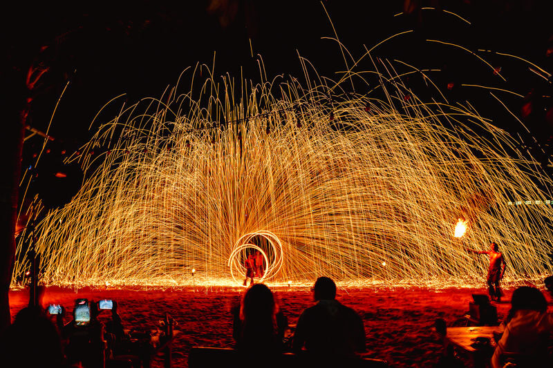 DAM Beach FIRESHOW PATTAYA - The quick take