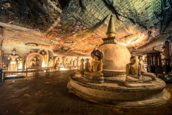 Dambulla:Sigiriya Rock Fortress & Dambulla Cave Temple Tour - Explore Dambulla Cave Temple