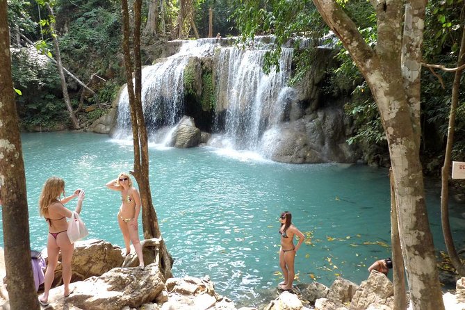Damneon Saduak Floating Market & Erawan Waterfall From Bangkok - Tour Details
