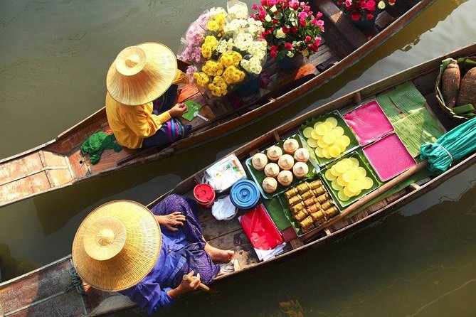 Damnern Saduak Floating Market, Grand Palace and Wat Phra Keo Tour From Bangkok - Highlights of the Damnern Saduak Floating Market