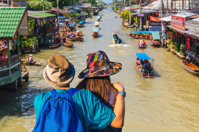 Damnoen Floating Market & Optional Erawan Water Waterfall Tour - Optional Erawan Waterfall Tour (Option A)