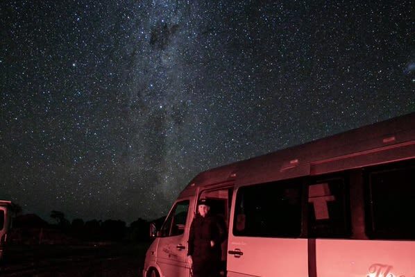 Dark Sky Gold Stars Sunset Dinner Tour in Mannum - Stargazing on a dark Murray River night