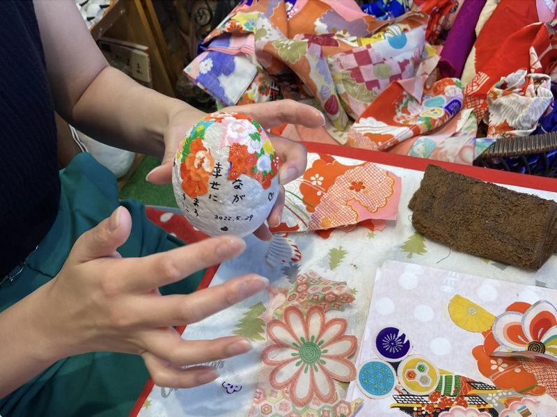Daruchans House: Daruma Cloth-Covering Experience - Making your Daruma, step by step