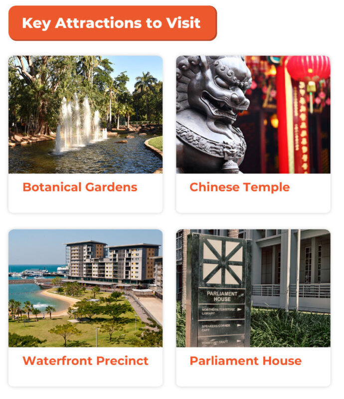 Darwin Big Bus Open-Top Hop-On Hop-Off Tours - Timetable, routes and ticket value
