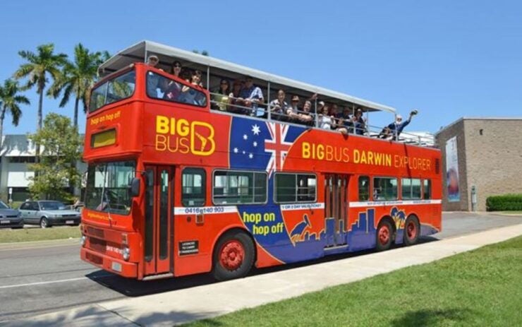 Darwin: Hop-On Hop-Off Bus, Crocosaurus Cove and RFDS Entry - Activities Included