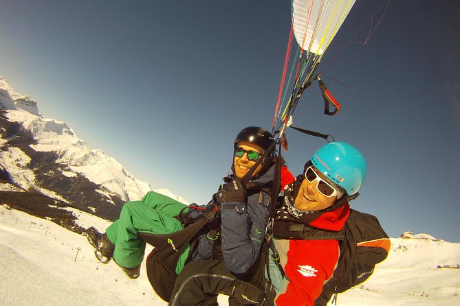 Davos Absolutely Free Flying Paragliding Tandem Flight 1000 Meters High - Traveler Photos