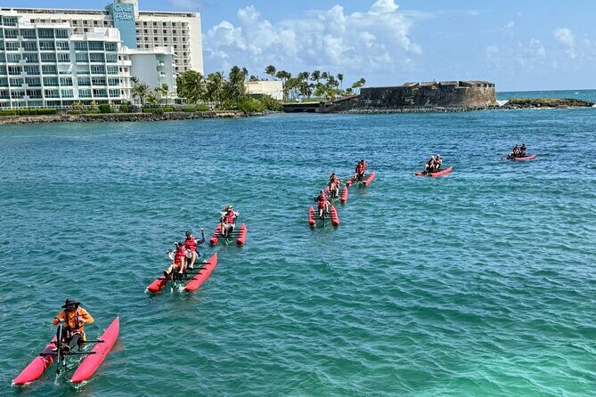 Day Adventure Chiliboats Waterbike  Condado Lagoon - Exploring the Day Adventure Chiliboats Waterbike at Condado Lagoon