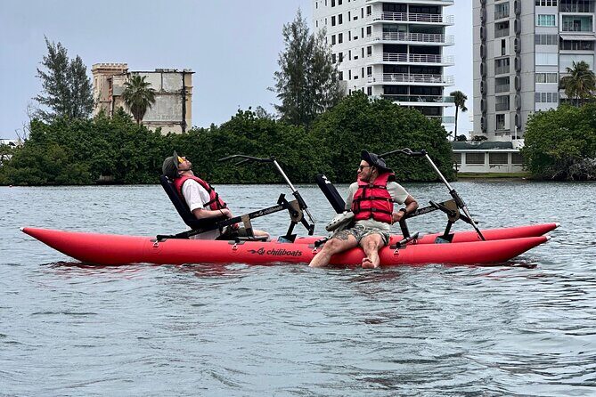 Day Adventure Chiliboats Waterbike  Condado Lagoon - The Sum Up: Who Will Love the Chiliboats Waterbike Tour?