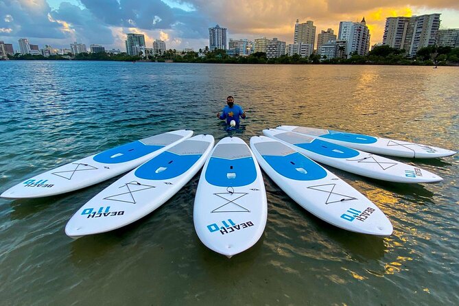 Day or Sunset Tour Through the Condado Lagoon. Choose Kayak or Paddleboard - Inclusions and Equipment