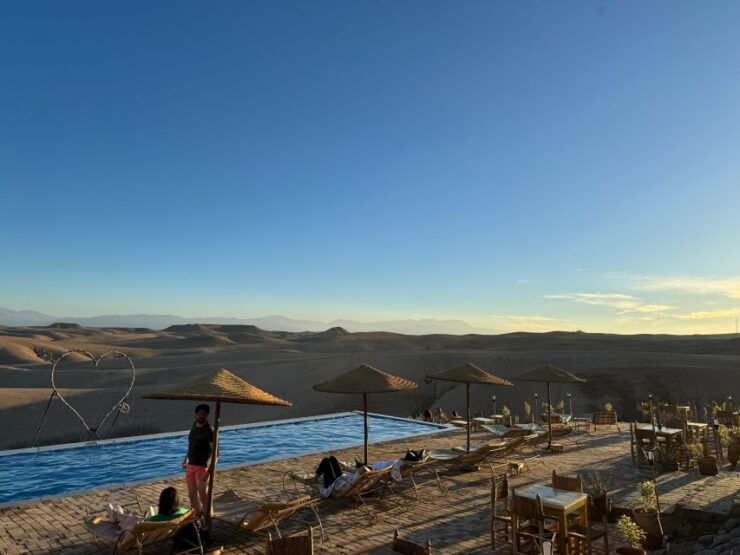 Day Pass at Agafay Desert : Swimming Pool & Lunch - Booking Policy Details