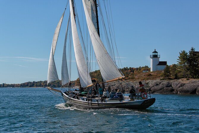 Day Sails and Sunset tours on Schooner Surprise in Camden Maine - Sunset and Special Sails