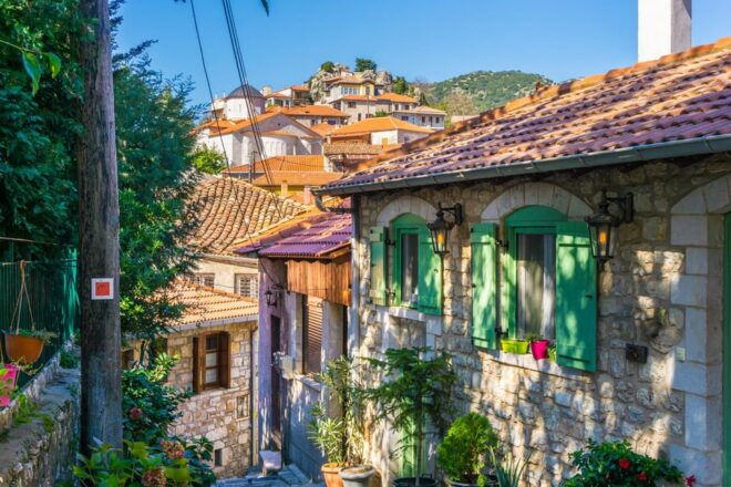 Day Tour at 3 Beautiful Greek Villages at Peloponnese - Elati Village Experience